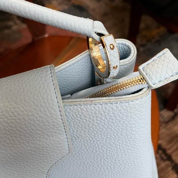 Louis Vuitton Baby Blue Capucines Baby Blue Bag - Picture 5 of 17